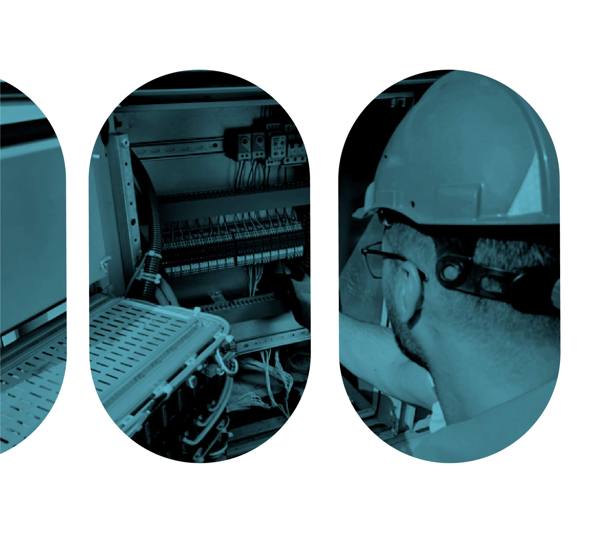 Industrial motor control center MCC installation Grey County